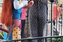 Jack Skellington and Salley from Nightmare before Christmas