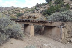 Sego canyon ghost town