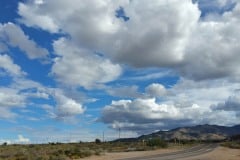 Clouds over the Mojave