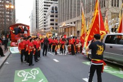 San Francisco Chinese New Years parade staging area for the parade