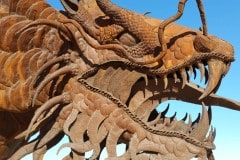 Galleta Meadow sculptures
