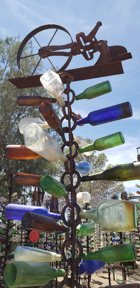 Along Route 66 in Califironia, Elmers Bottle Tree Ranch