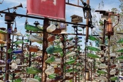 Along Route 66 in Califironia, Elmers Bottle Tree Ranch