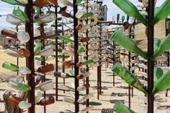Along Route 66 in Califironia, Elmers Bottle Tree Ranch