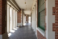 Barstow Railroad station and Harvey House. This building contains the railroad and route 66 museums.