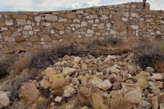 Two guns ghost town along route 66 in Arizona
