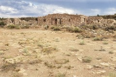 Two guns ghost town along route 66 in Arizona