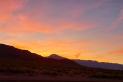 Eastern Sierra sunset