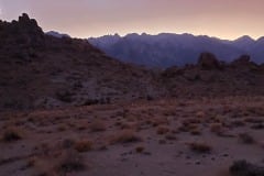 Alabama Hills near Lone Pine