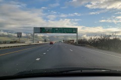 Highway 101 south of San Jose