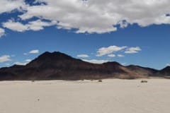 Little Dumont Dunes OHV outside Death Valley. Normally these dunes are covered with people and vehicles