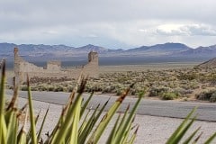 Rhyolite ghost town