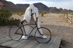 Rhyolite ghost town Goldwell Open Air Museum