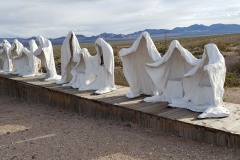 Rhyolite ghost town Goldwell Open Air Museum