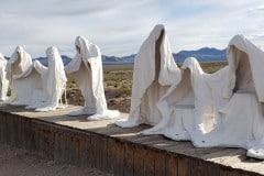 Rhyolite ghost town Goldwell Open Air Museum