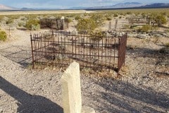 Rhyolite ghost town cemetery