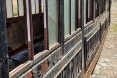 Goldfield Nevada subway entrance enclosures