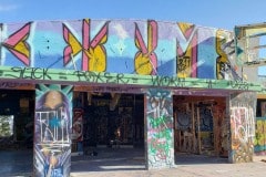 Abandoned waterpark near Newberry Springs California