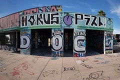 Abandoned waterpark near Newberry Springs California