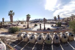 Abandoned waterpark near Newberry Springs California