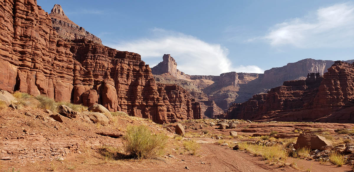 Shafer Canyon in the Islands of the Sky area of Canyonlands National Park