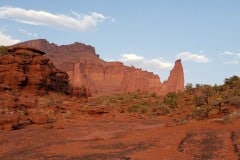 Fisher Towers area in Utah