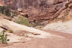 Crack Canyon Utah near Goblin Valley State Park
