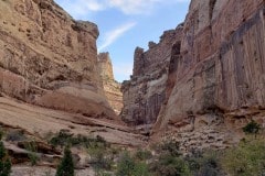 Crack Canyon Utah near Goblin Valley State Park