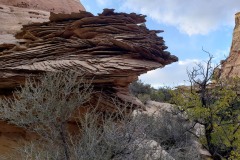 Crack Canyon Utah near Goblin Valley State Park