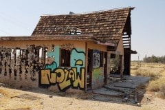 Abandoned building near Newberry Srings California