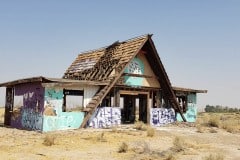 Abandoned building near Newberry Srings California