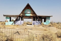 Abandoned building near Newberry Srings California