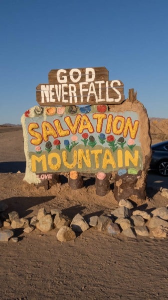 Salvation Mountain, Calipatria, California