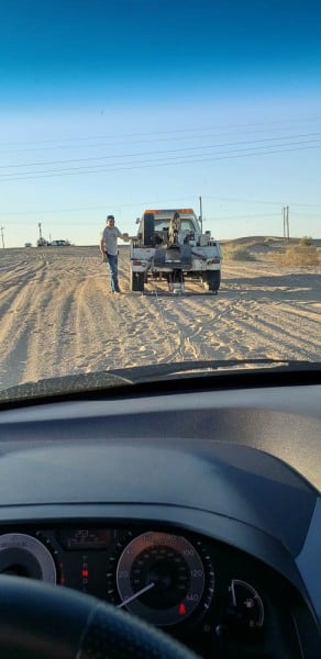 Buttermilk Dunes, California - stuck in the sand
