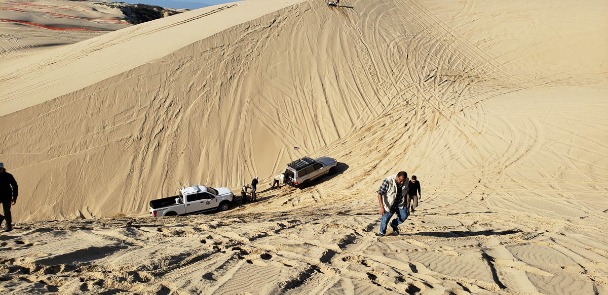 Sand Dune driving workshop, Oceano Dunes, Pismo Beach, California